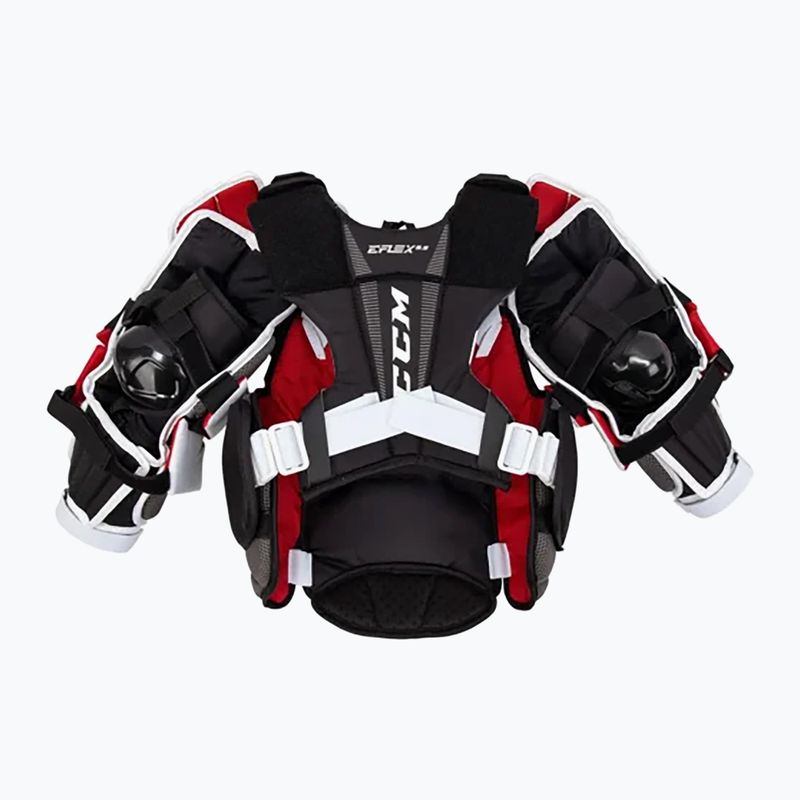 Детска вратарска жилетка за хокей CCM Extreme Flex 5.5 JR черна 2
