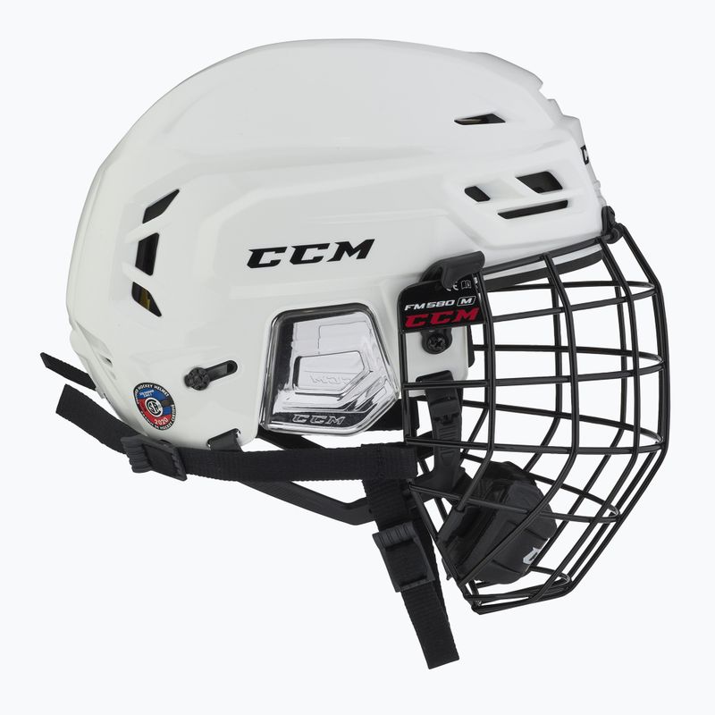 Хокейна каска CCM Tacks 210 Combo white 3
