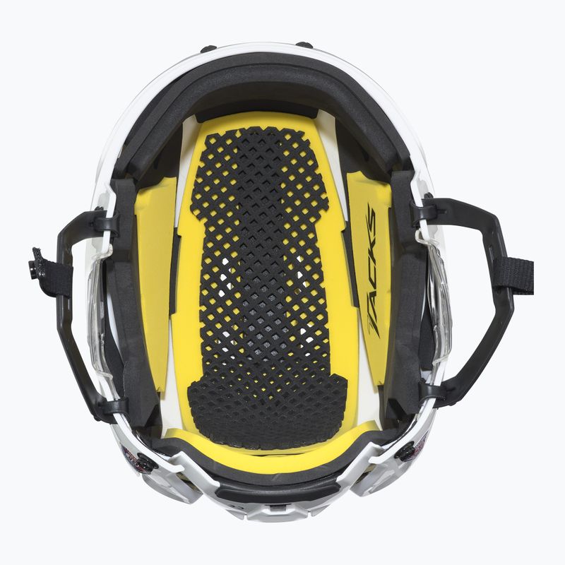 Хокейна каска CCM Tacks 210 Combo white 5