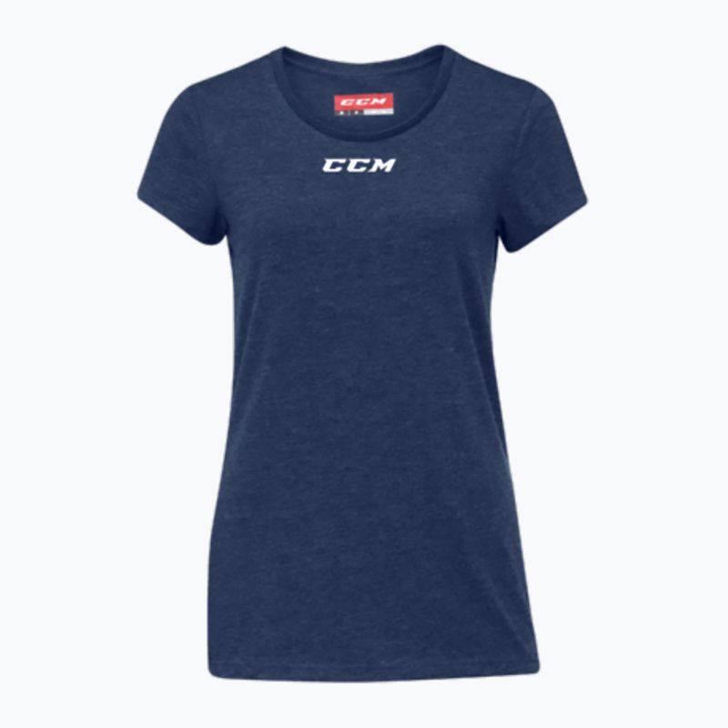 Дамска тениска CCM Crew Neck SR Navy