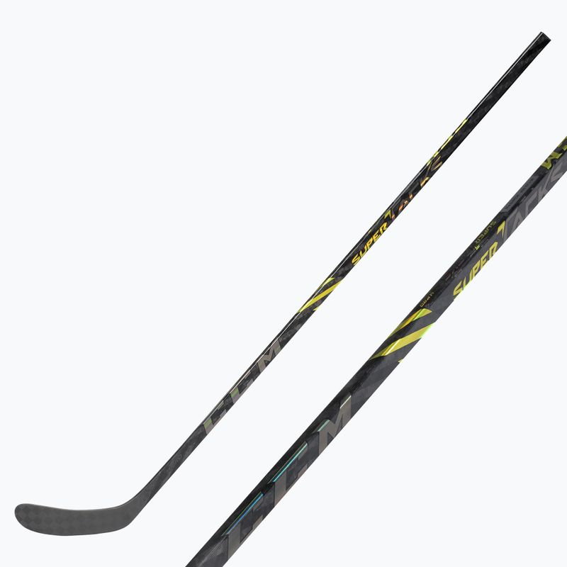 CCM Super Tacks AS4 Pro SR хокеен стик черен 6