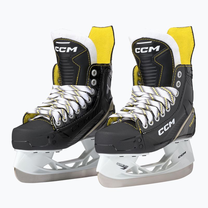 Детски кънки за хокей CCM Tacks AS-560 JR черни 4