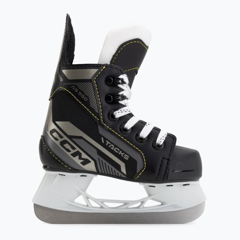 Детски кънки за хокей CCM Tacks AS-550 YTH black 2