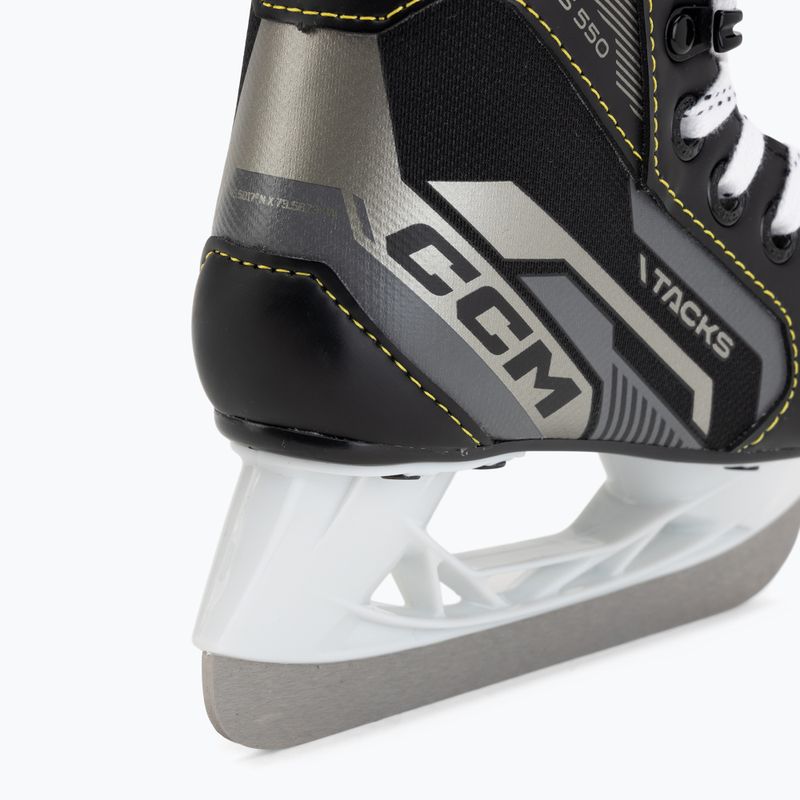 Детски кънки за хокей CCM Tacks AS-550 YTH black 8