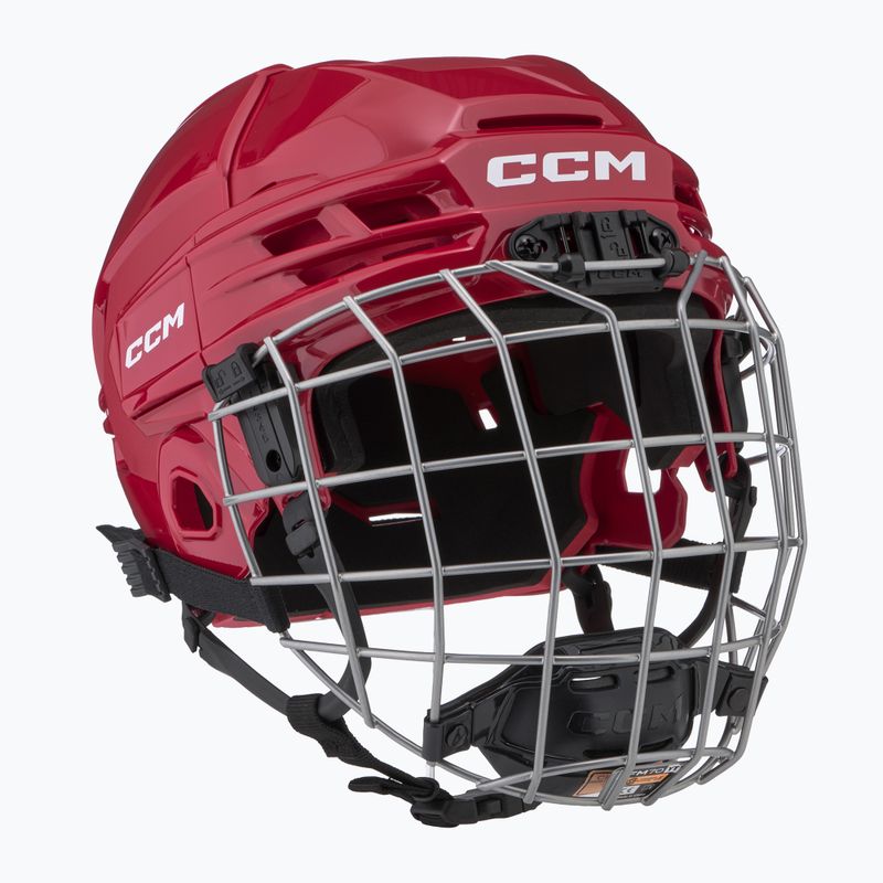 Хокейна каска CCM Tacks 70 Combo red