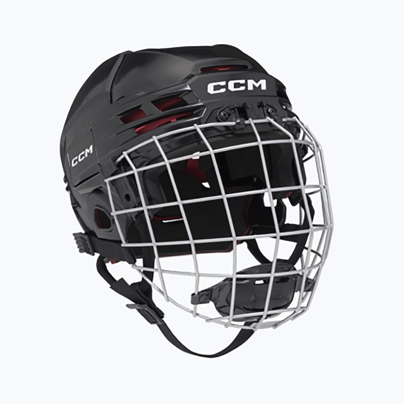 Детска хокейна каска CCM Tacks 70 Combo black