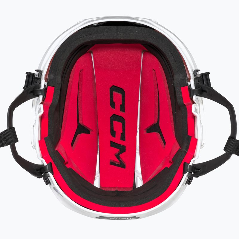 CCM Tacks 70 Combo младежка хокейна каска бяла 4109872 12