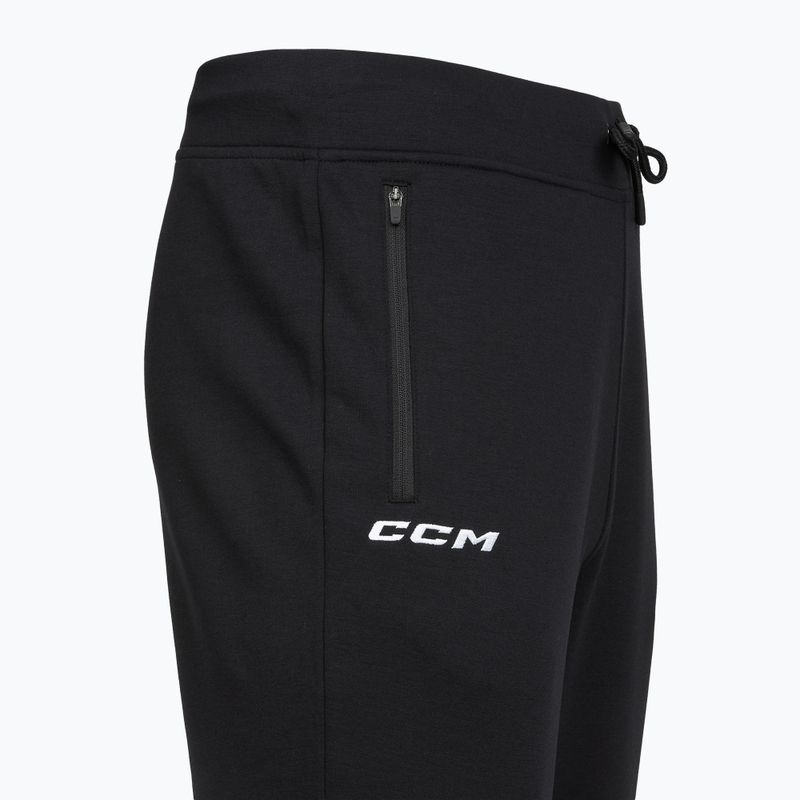 Мъжки панталони CCM Locker Room Tapered SR black 3