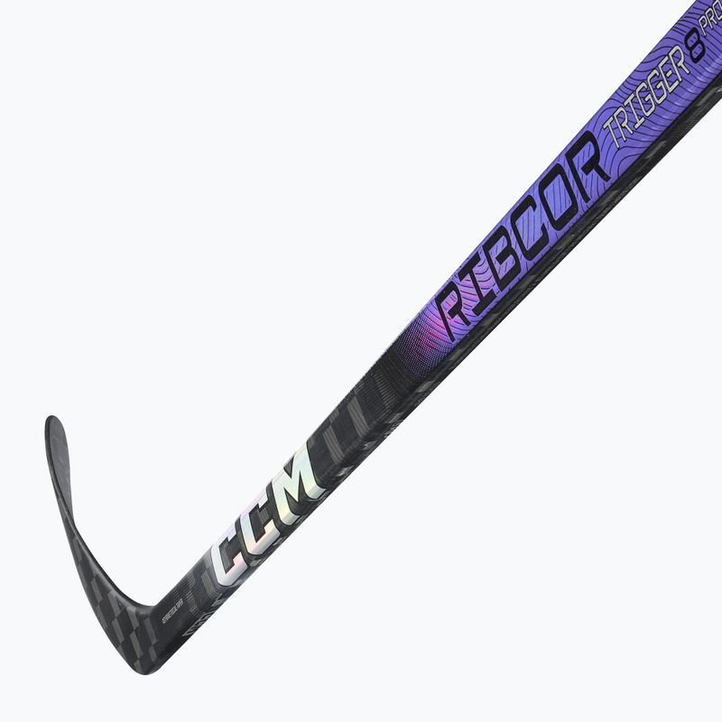CCM Ribcor Trigger 8 Pro SR хокеен стик черен 3