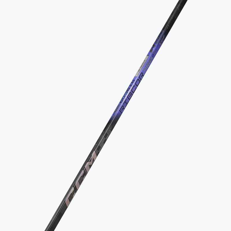 CCM Ribcor Trigger 8 Pro YTH черен детски стик за хокей 5