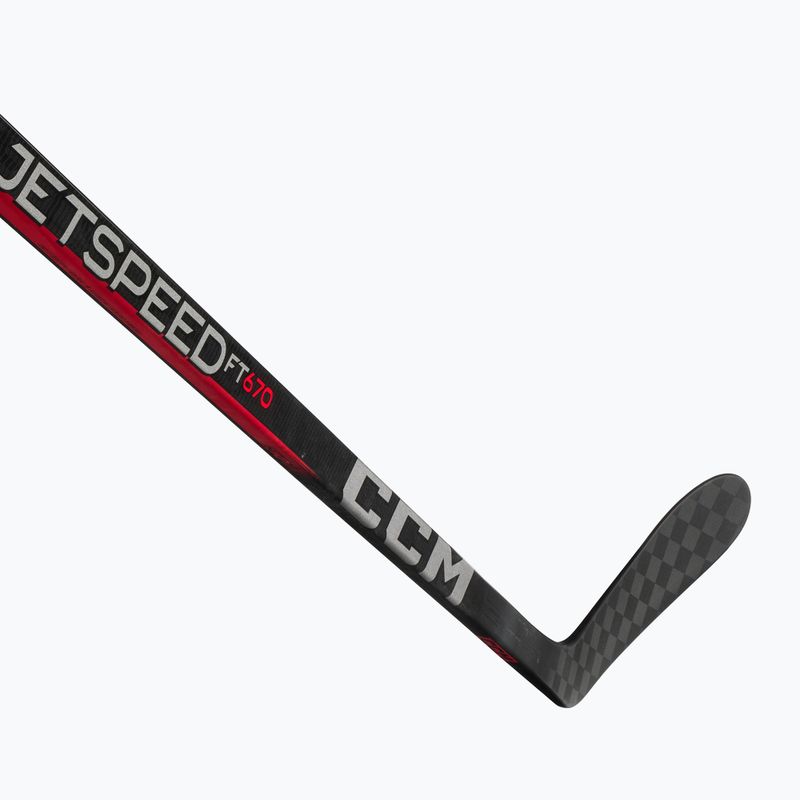 Хокеен стик CCM JetSpeed FT670 SR black 2