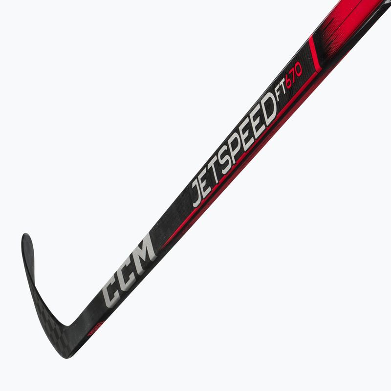 Хокеен стик CCM JetSpeed FT670 SR black 3