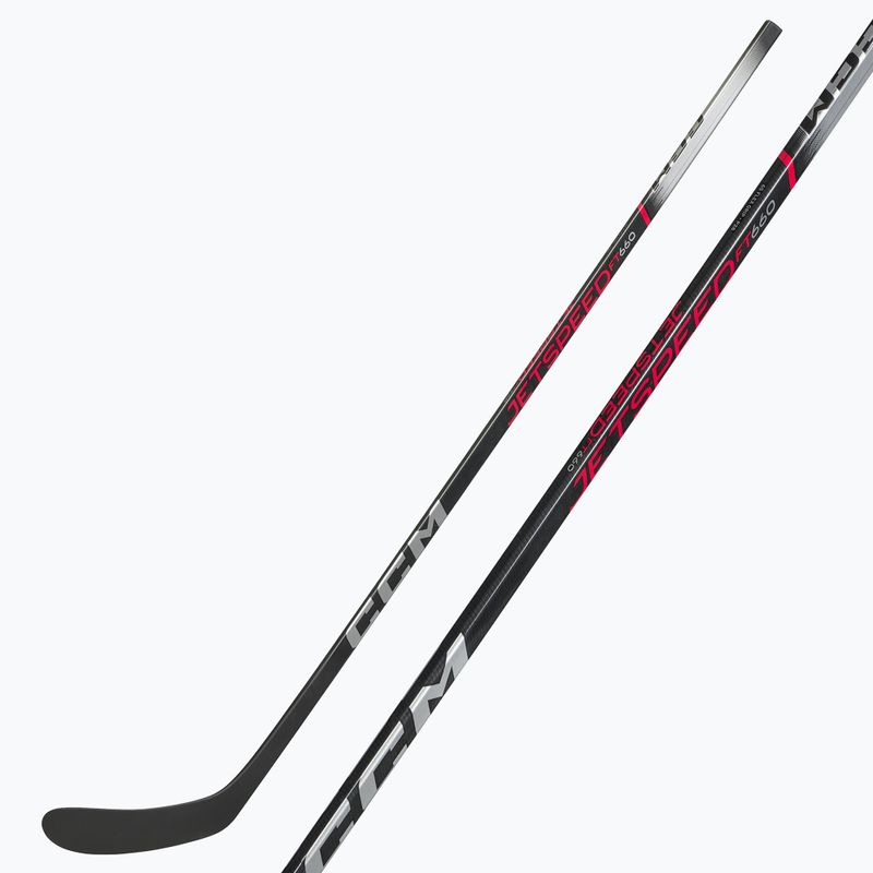 Хокеен стик CCM JetSpeed FT660 INT черен 6
