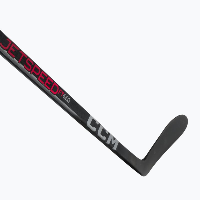 Детски стик за хокей CCM JetSpeed FT660 YTH black 2
