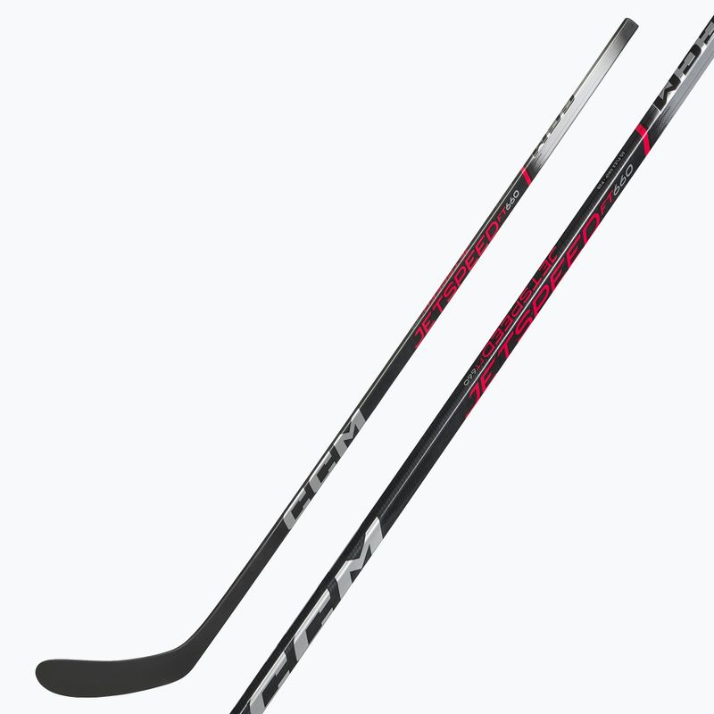 Детски стик за хокей CCM JetSpeed FT660 YTH black 6