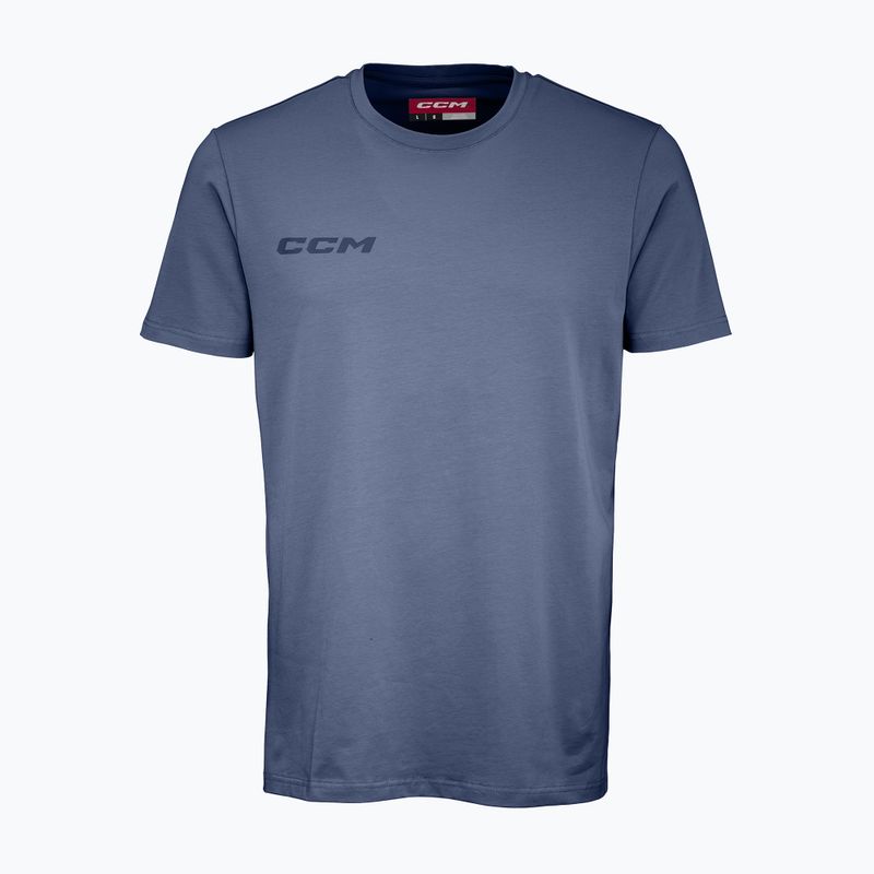 Детска тениска CCM Core vintage blue