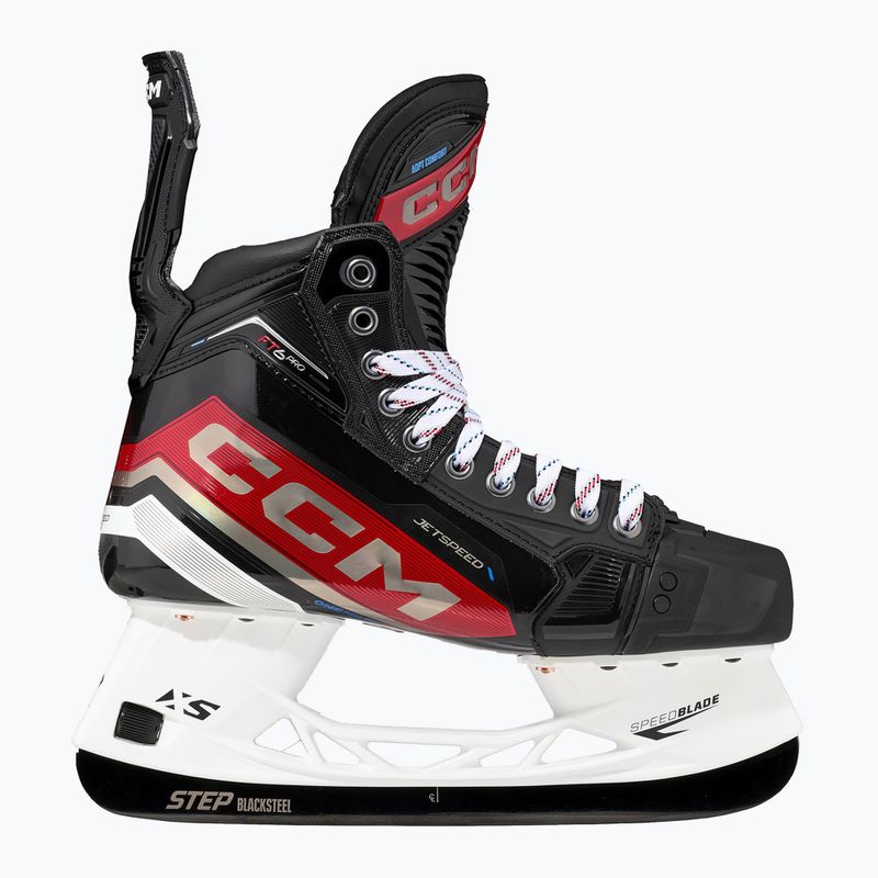 Мъжки хокейни кънки CCM JetSpeed FT6 Pro SR Wide black