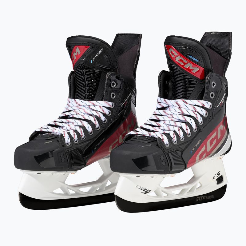 Мъжки хокейни кънки CCM JetSpeed FT6 Pro SR Wide black 4