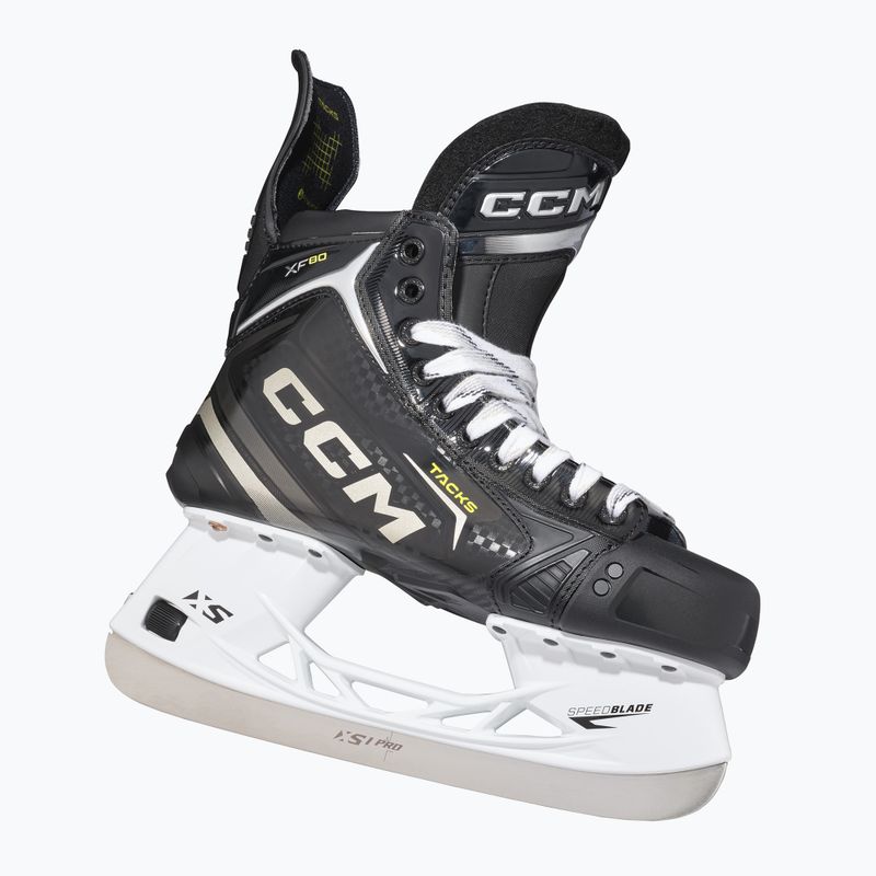 Мъжки кънки за хокей CCM Tacks XF80 SR Wide black 6