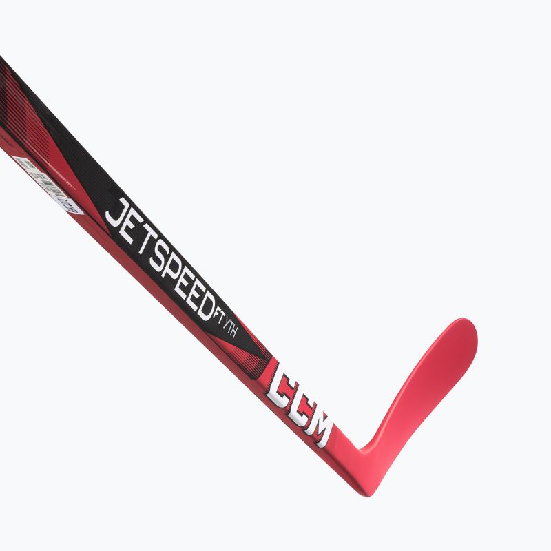 Детски хокеен стик CCM JetSpeed FT Youth black/red 2