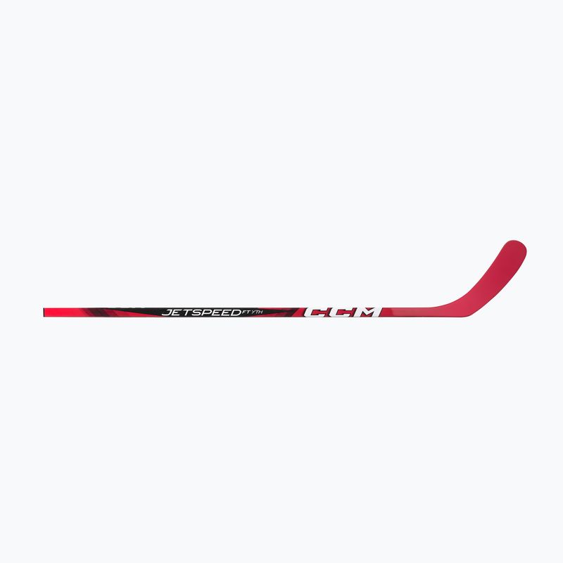 Детски хокеен стик CCM JetSpeed FT Youth black/red 7