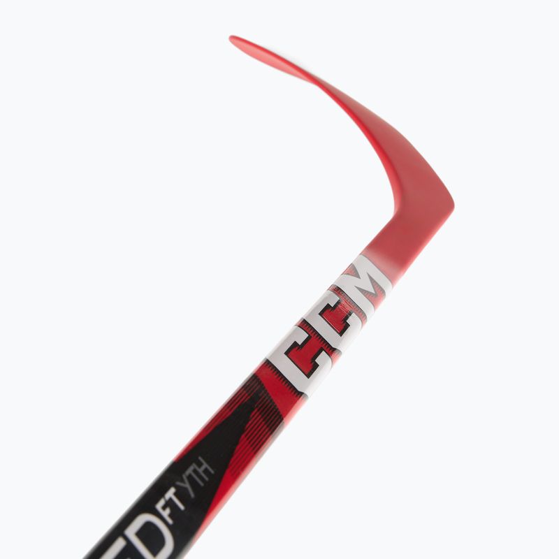 Детски хокеен стик CCM JetSpeed FT Youth black/red 4
