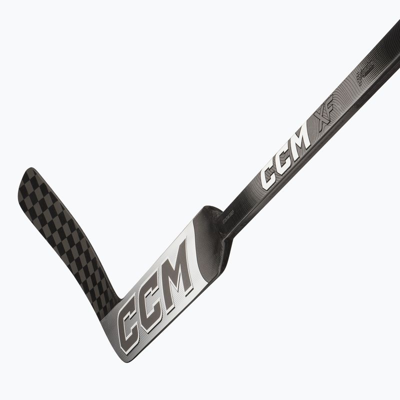Детски хокеен стик за вратар CCM XF JR white/grey 3