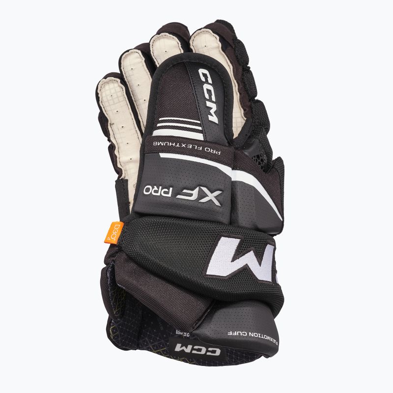 Ръкавици за хокей CCM Tacks XF Pro SR черни/бели 3
