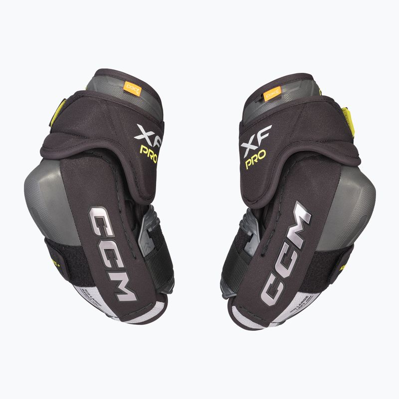 CCM Tacks XF Pro SR хокейни налакътници черни