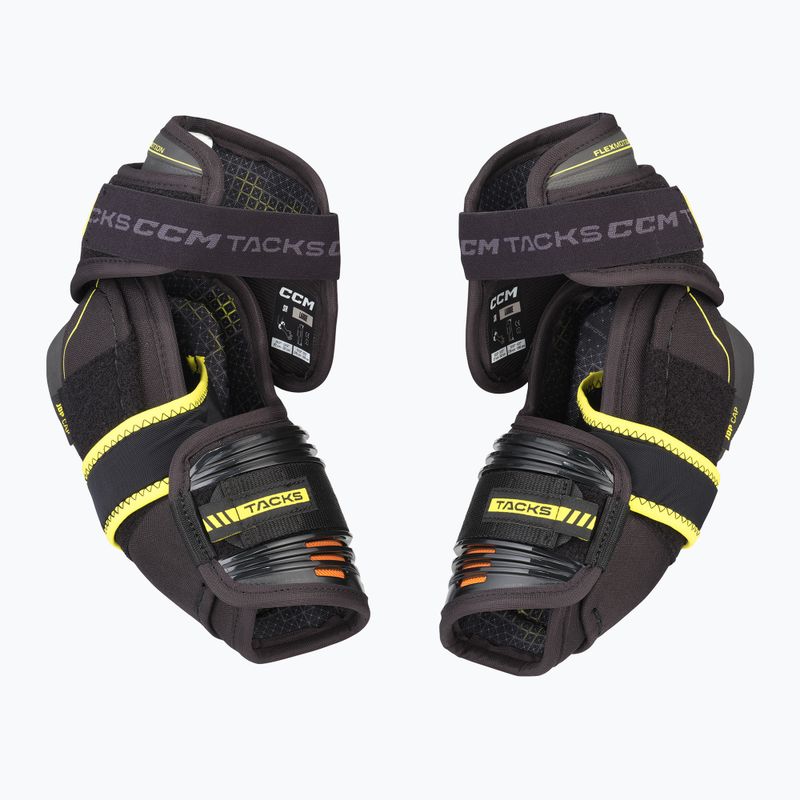 CCM Tacks XF SR хокейни налакътници черни 2