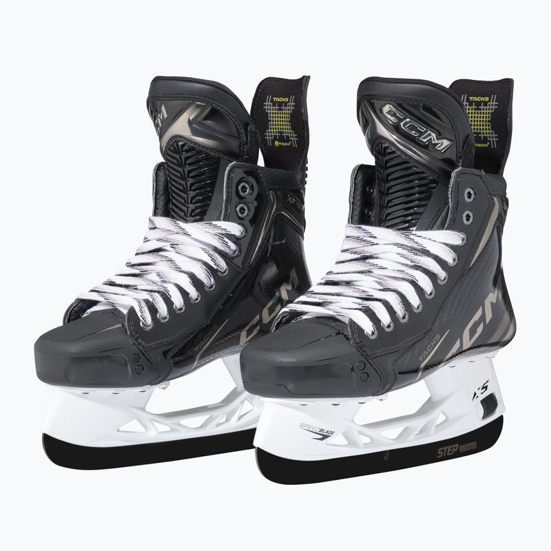 Мъжки хокейни кънки CCM Tacks XF Pro SR REGULAR black 2