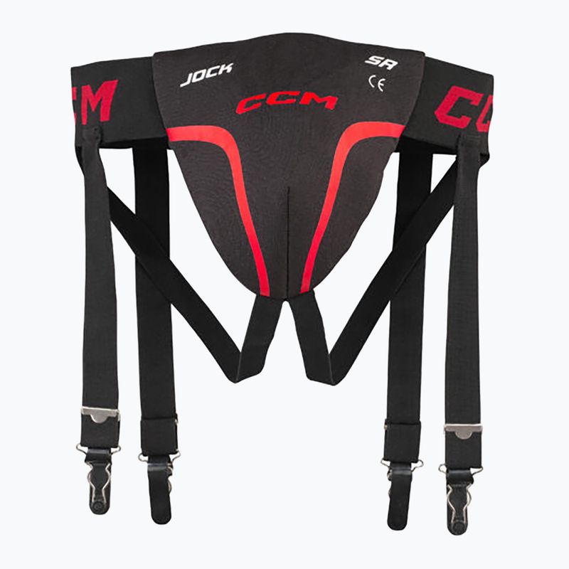 Мъжки суспензор CCM Jock Combo SR black/red