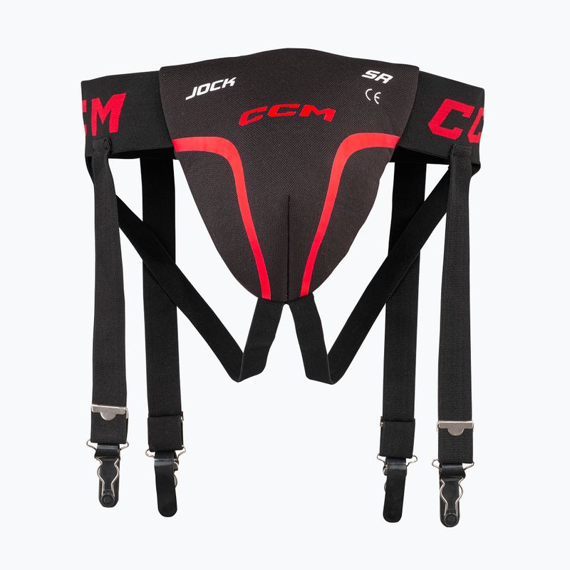 Детски суспензор CCM Jock Combo YTH black/red