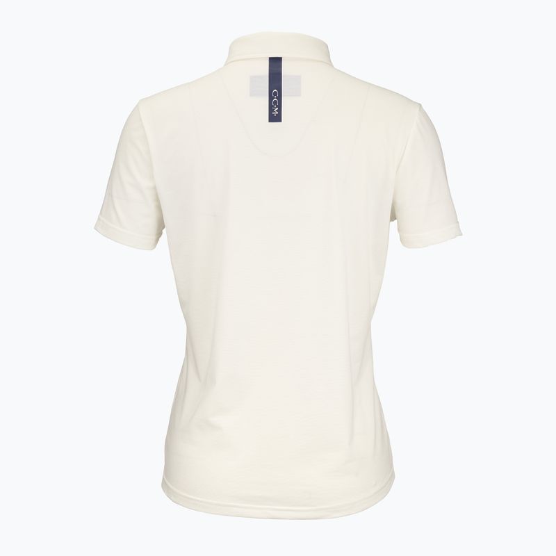 Дамска поло тениска CCM Golf Polo white 2