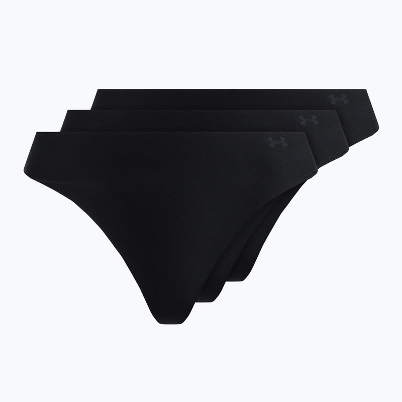 Under Armour дамски безшевни бикини Ps Thong 3-Pack black 1325615-001