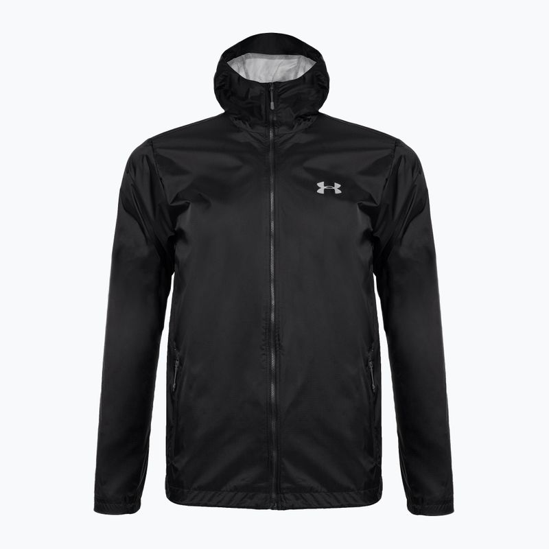Under Armour Forefront Rain 001 мъжко яке за тренировка черно 1321439 4