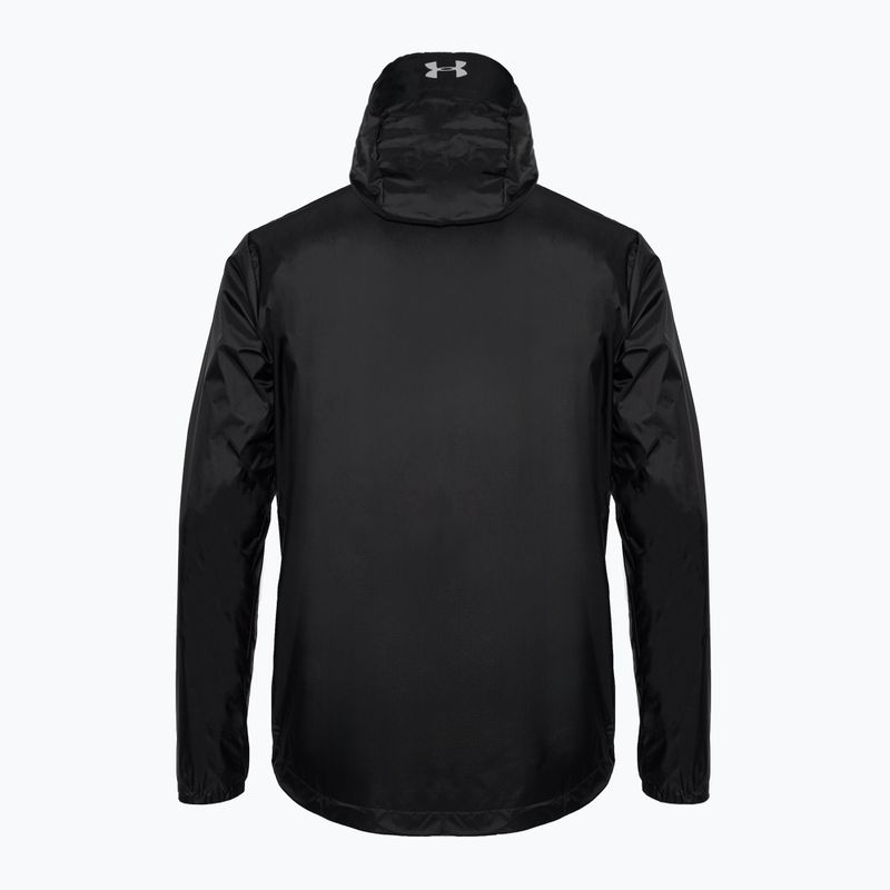 Under Armour Forefront Rain 001 мъжко яке за тренировка черно 1321439 5