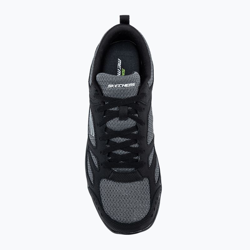 SKECHERS Summits South Rim черни/бели мъжки обувки за обучение 5