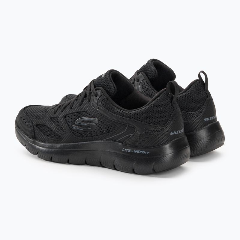 SKECHERS Summits South Rim черни мъжки обувки за обучение 3