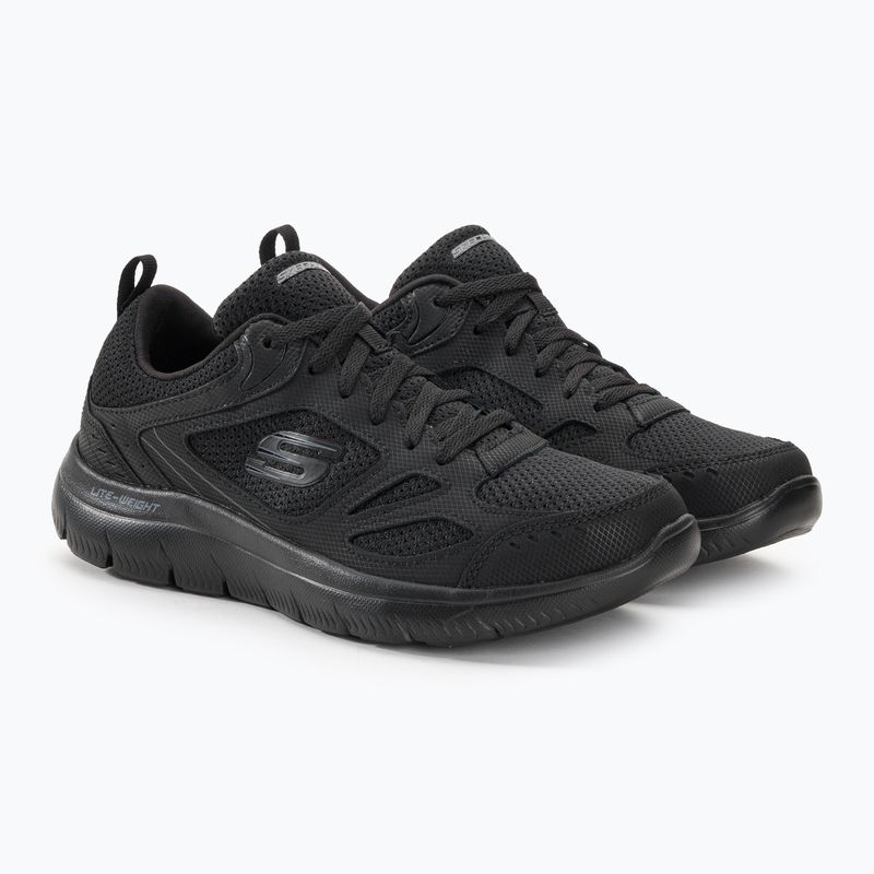 SKECHERS Summits South Rim черни мъжки обувки за обучение 4
