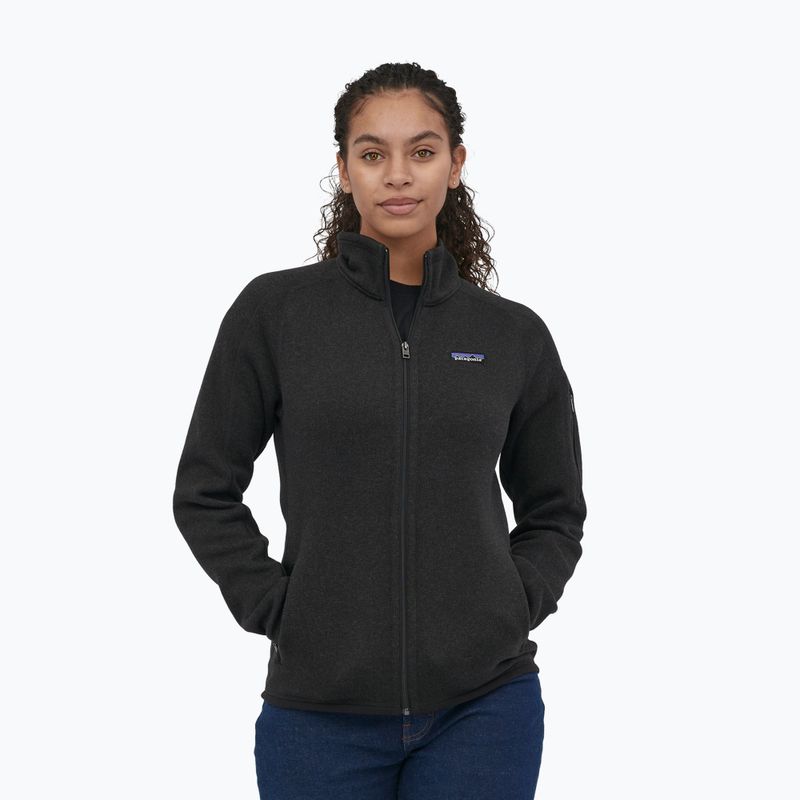 Дамски суитшърт за трекинг Patagonia Better Sweater Fleece black
