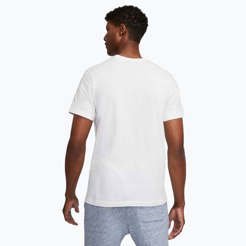 Мъжка тениска Nike Sportswear Club white/black/university red 3