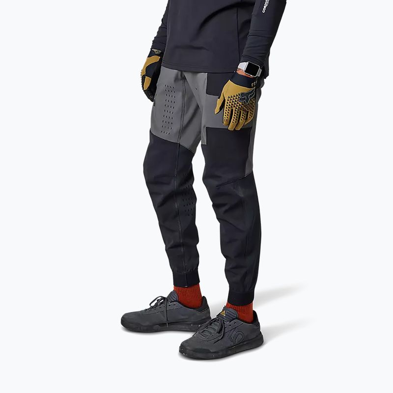 Мъжки панталони за колоездене Fox Racing Defend Pro black/grey 28888_330 3