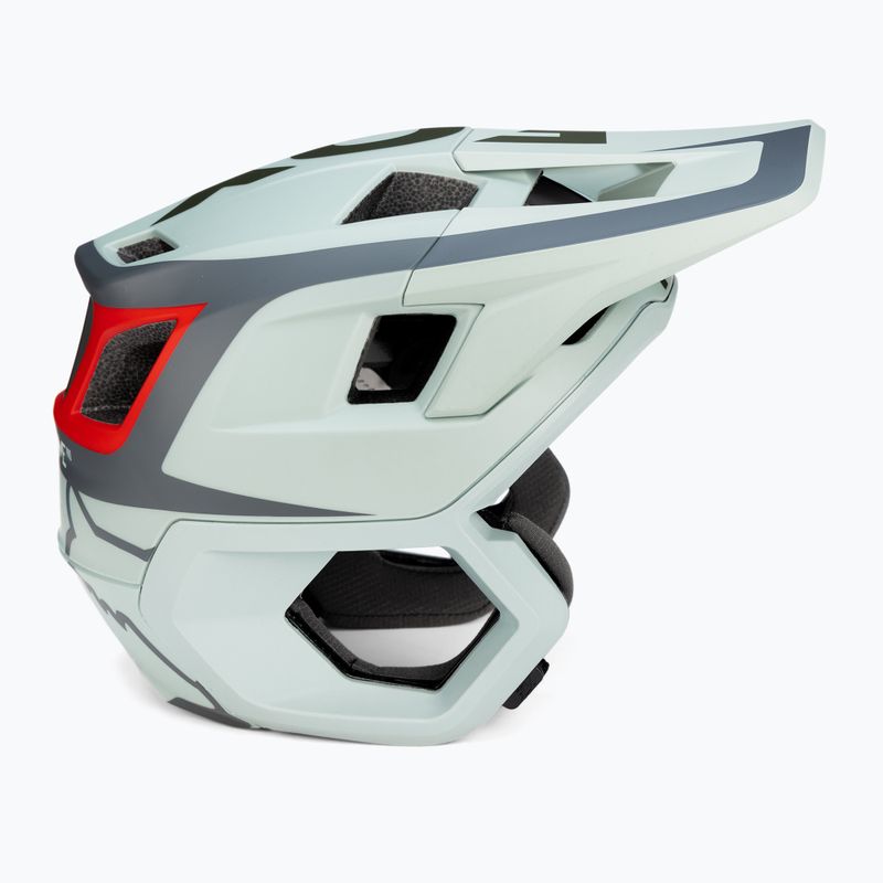 Fox Racing Dropframe Pro Dvide велосипедна каска зелена 29396_341 3