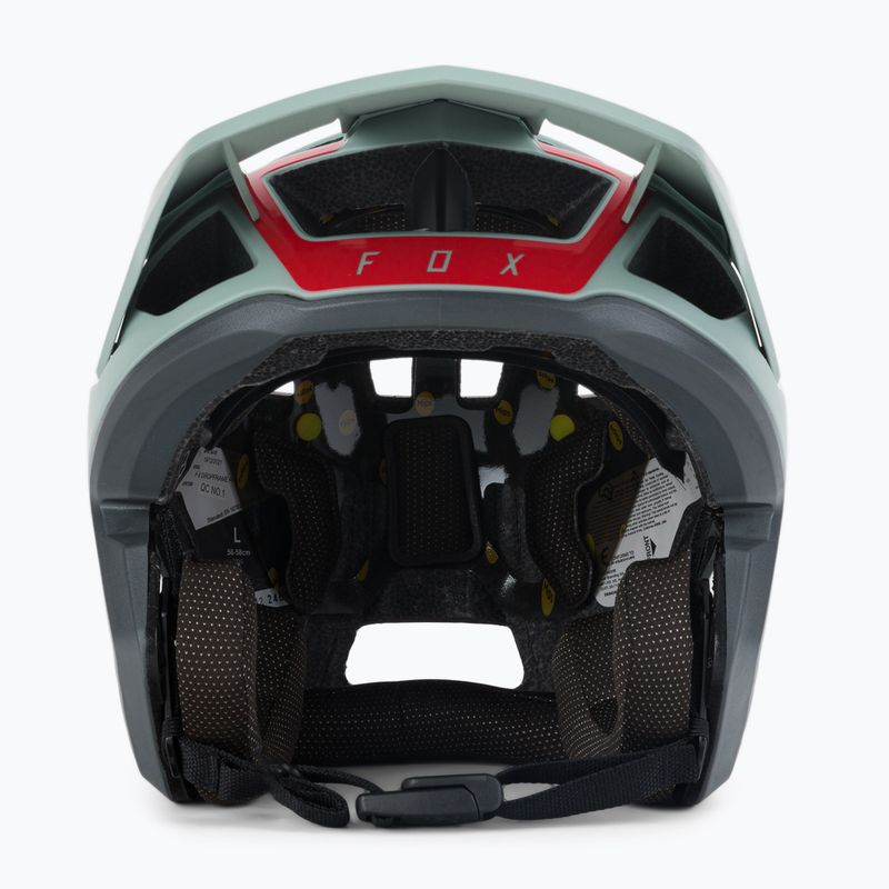 Fox Racing Dropframe Pro велосипедна каска зелена 26800_341 3