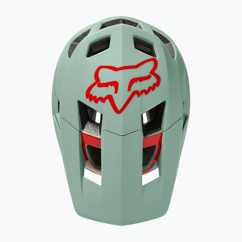 Fox Racing Dropframe Pro велосипедна каска зелена 26800_341 13