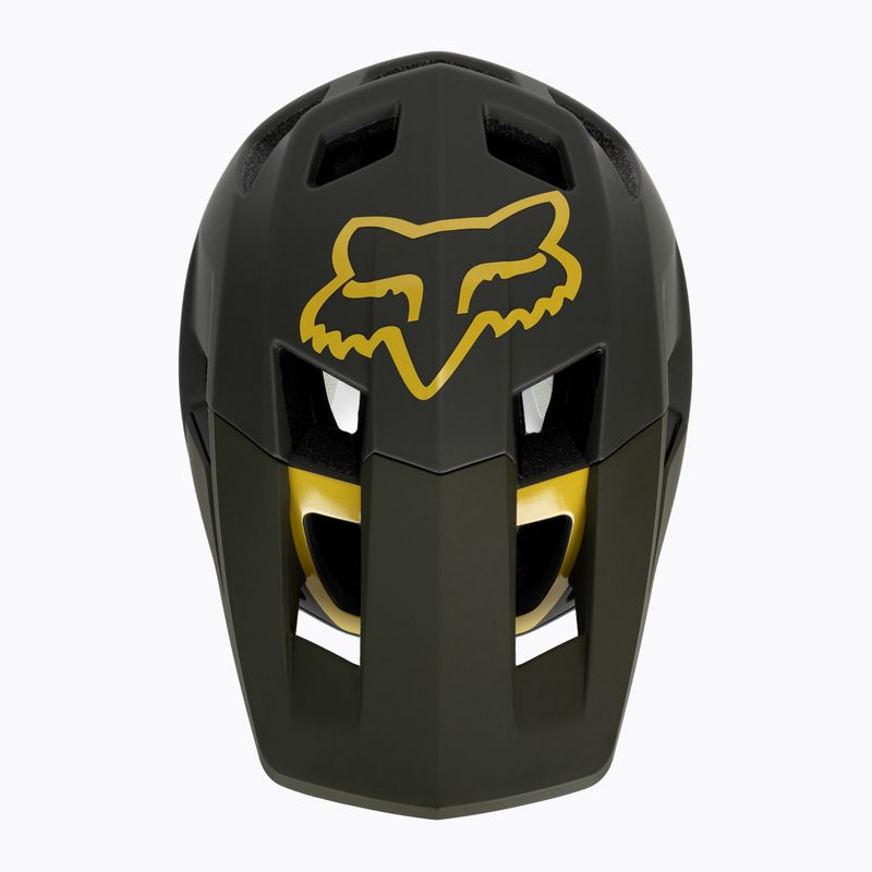 Каска за велосипед FOX Dropframe Pro зелена 26800 6