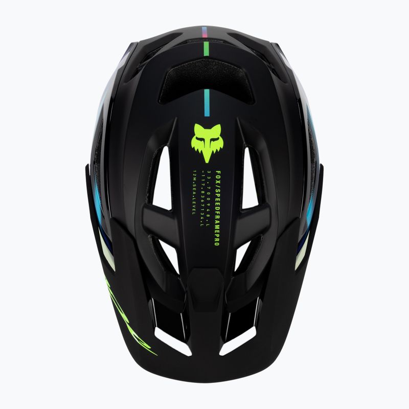 FOX Speedframe Pro Lunar велосипедна каска черна 29881-001 6