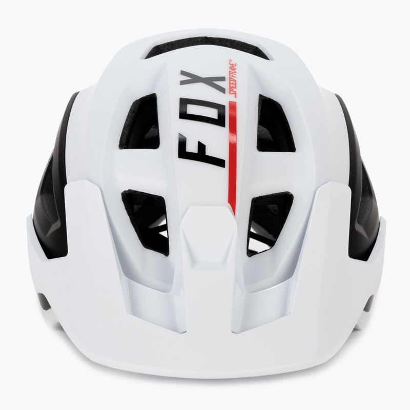 Каска за велосипед Fox Racing Speedframe Pro Blocked черно-бяла 29414_058 2
