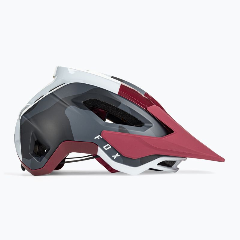 Велосипедна каска Fox Racing Speedframe Pro червено и бяло 31197_247 3